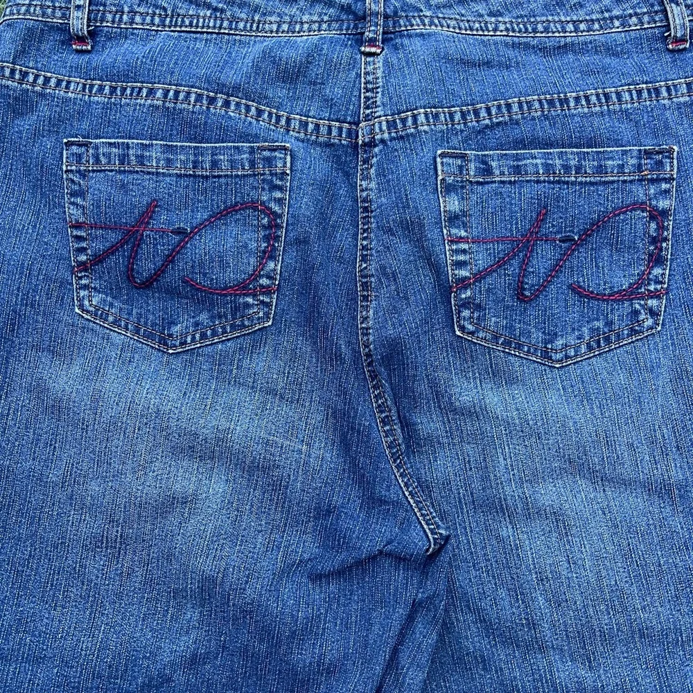 Y2K Blue Denim Jorts - Picture 5 of 6